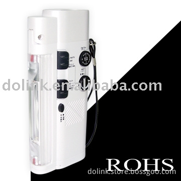 Crank Dynamo Radio with LED Flashlight